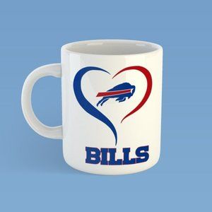 NFL Heart Favorite NFL Football Team Sport Mug of Your Favorite team
